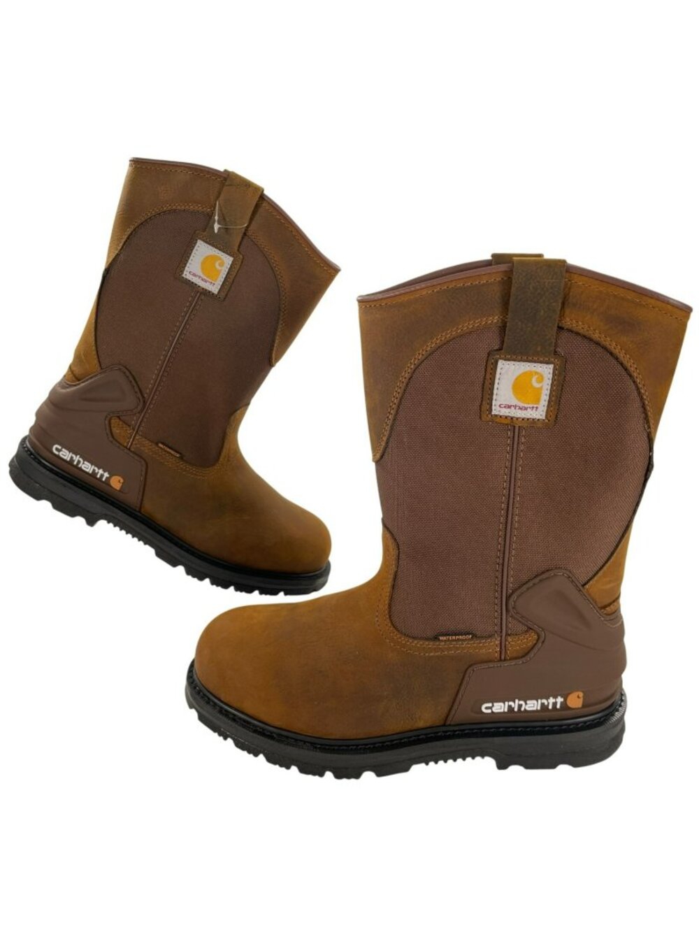Carhartt Heritage Boots Wellington 11" Safety Toe Brown Waterproof Size 11 NEW